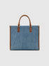 Denice Denim Tote Bag